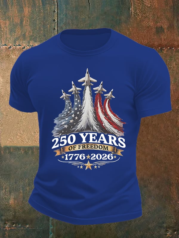 Men's   250 YEARS OF FREEDOM Print T-Shirt