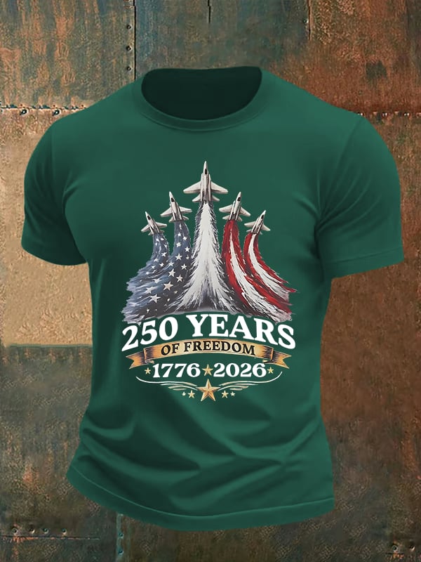 Men's   250 YEARS OF FREEDOM Print T-Shirt