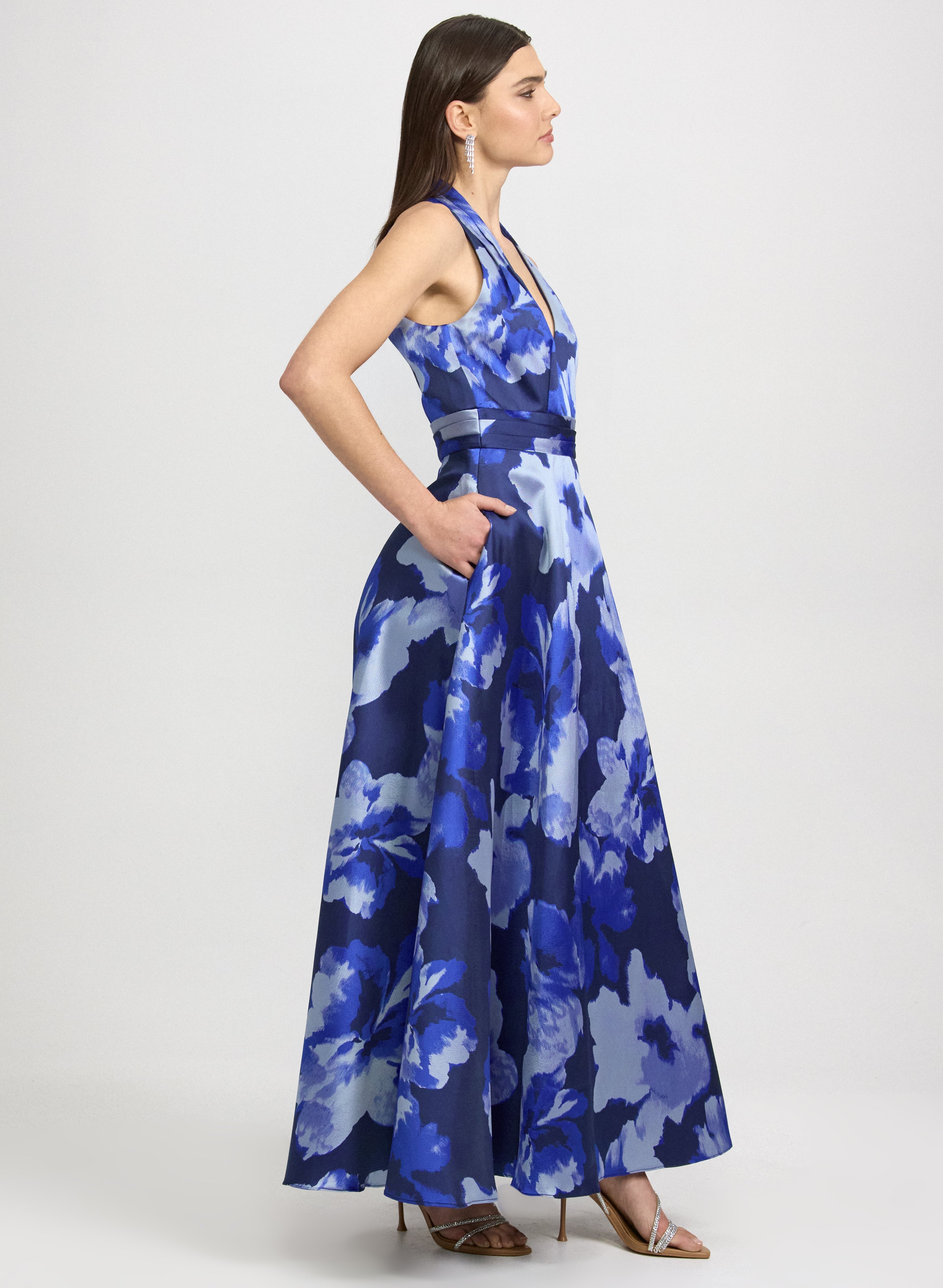 Floral Fit & Flare Dress