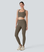 Medium Support Push Up Running Sports Bra