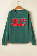 🎄Hot Sale JOLLY Corded Long Sleeve Top and Pockets Pants Set