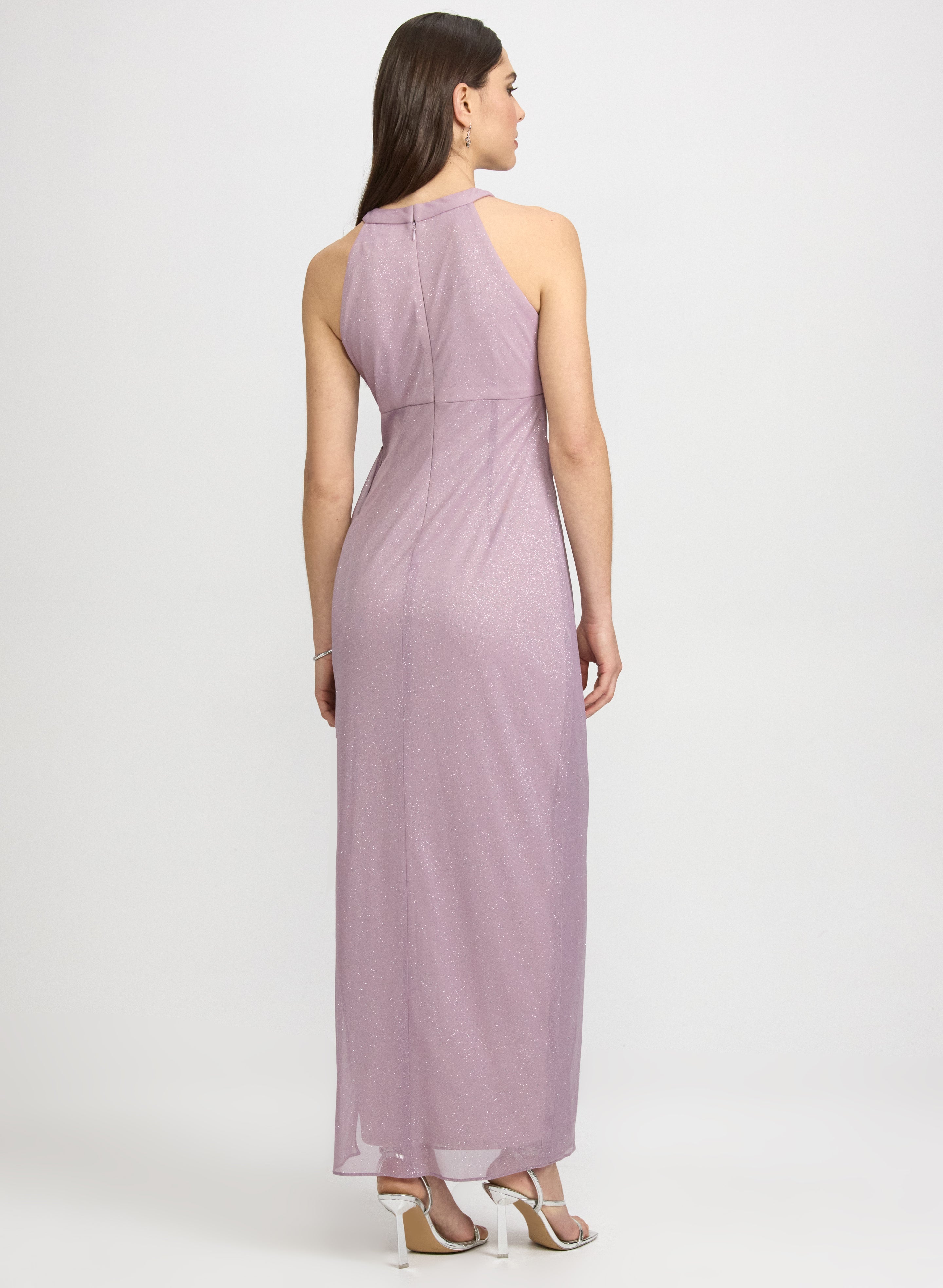 Glitter Mesh Dress