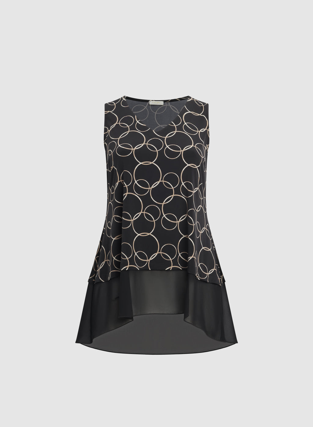 Circle Print Tank Top