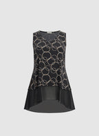 Circle Print Tank Top