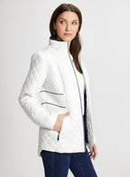 Diamond Quilted Coat