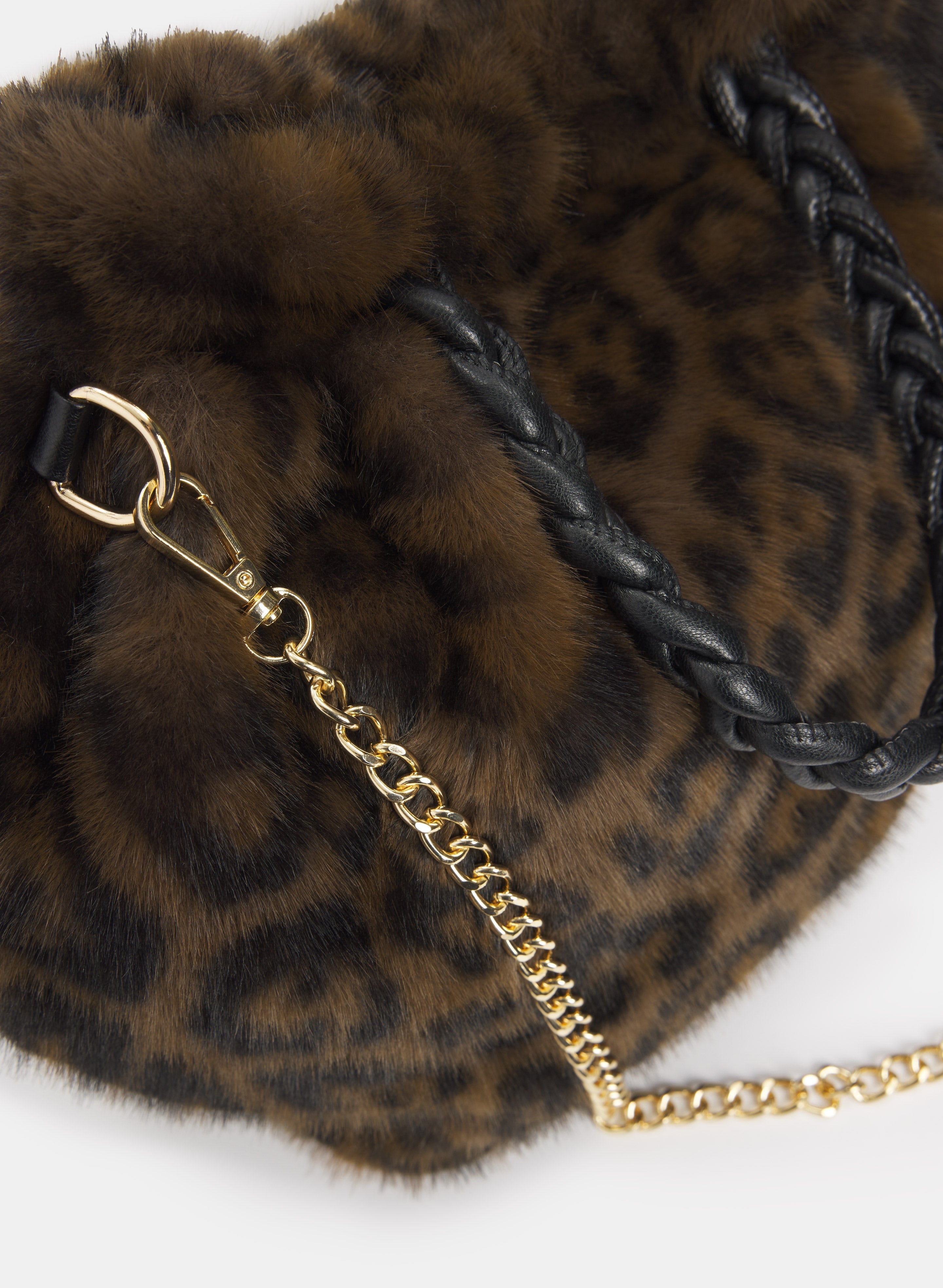 Faux Fur Handbag