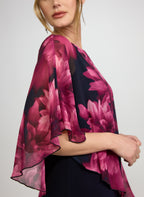 Floral Overlay Dress