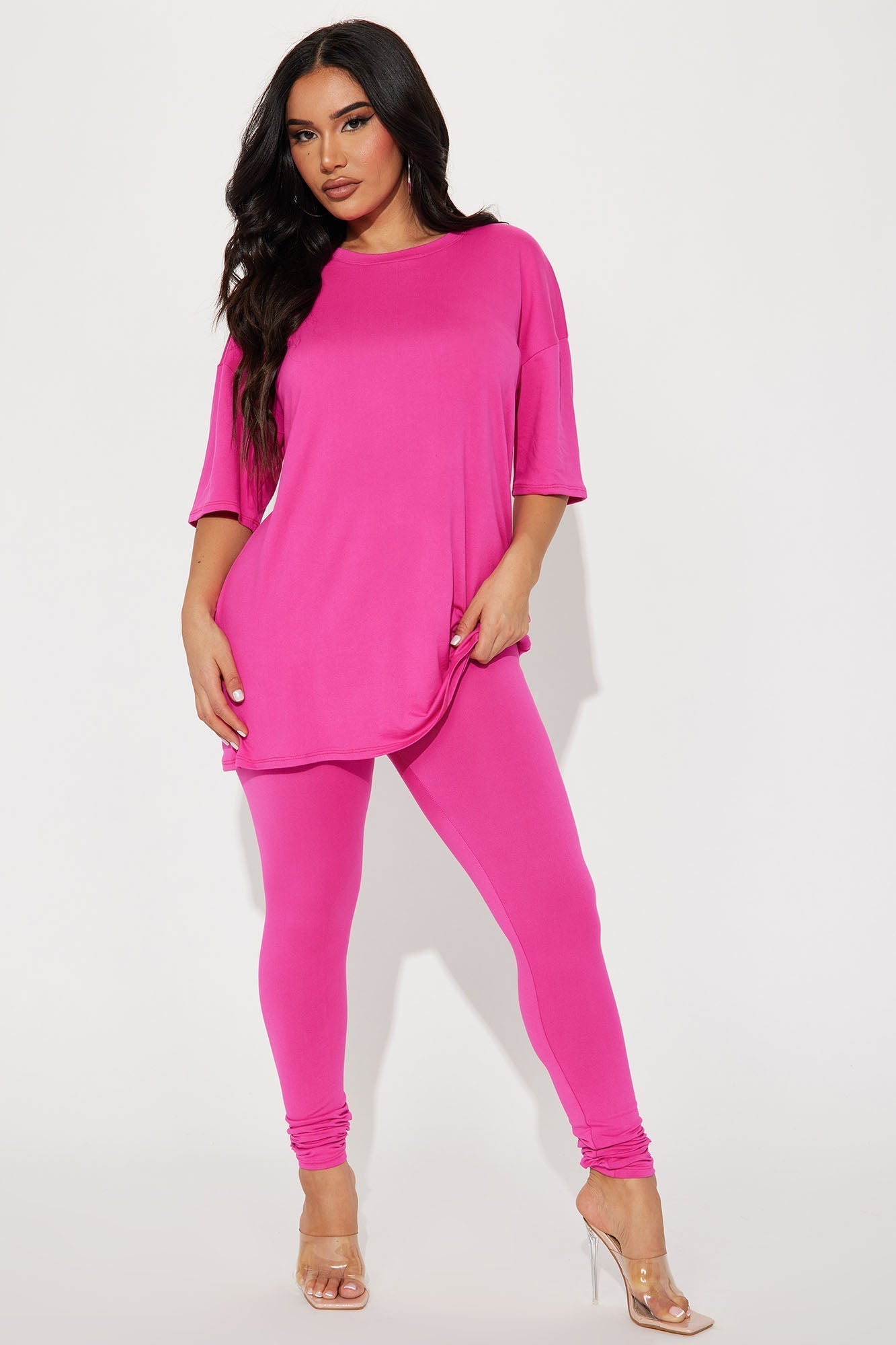 Weekend Vibes Legging Set - Black