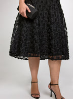 Rose Embroidered Dress