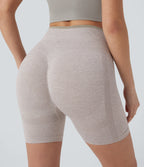 Seamless Flow High Waisted Scrunch Butt Lifting Yoga Biker Shorts 5''