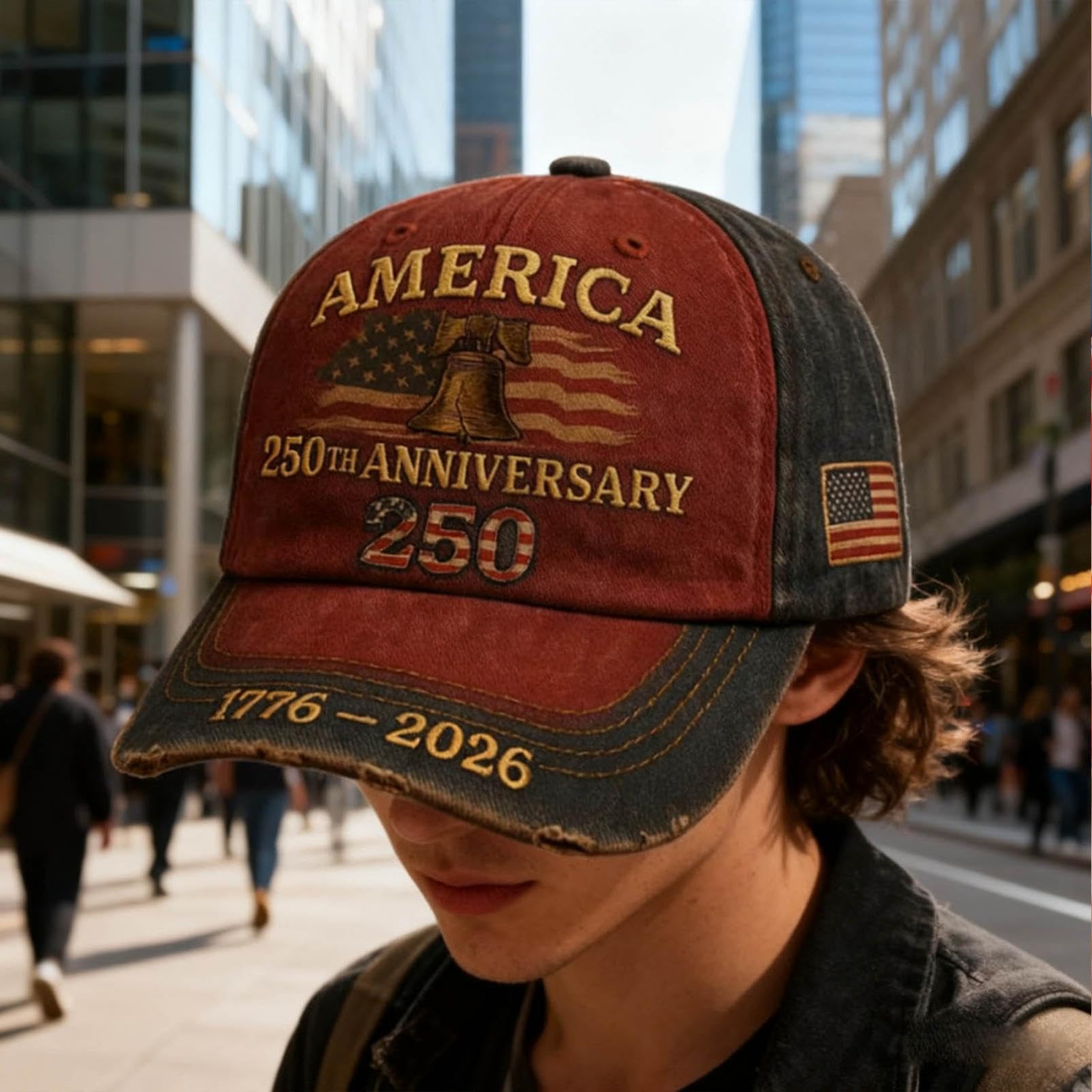 United States 250th Anniversary Commemorative Cap