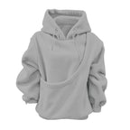 Flannel Pet Carrier Hoodie — Warm, Cozy & Convenient Kangaroo Pouch Sweatshirt for You and Your Pet