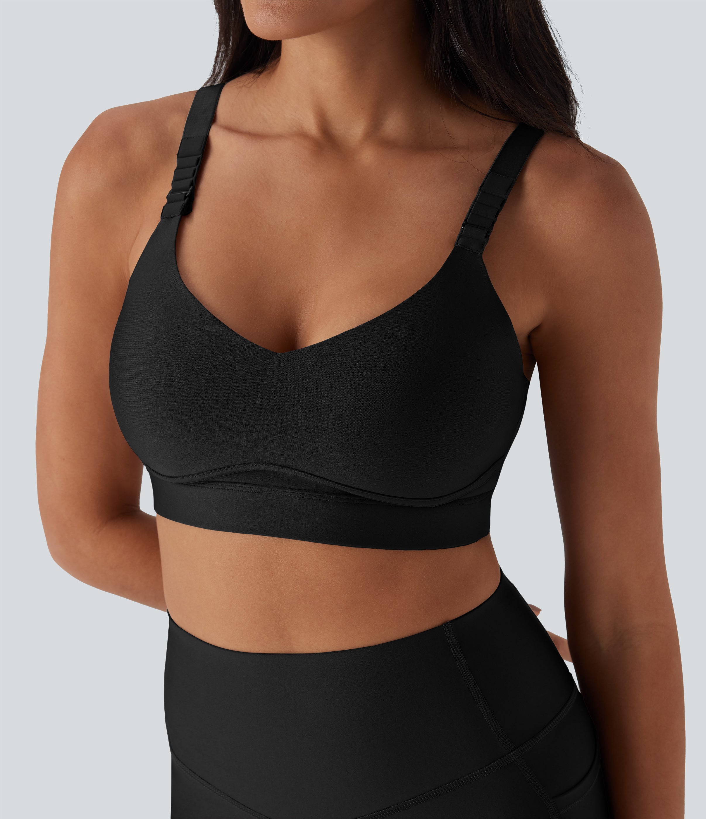 Medium Support Sheen Running Sports Bra