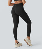 Seamless Flow High Waisted 7/8 Workout Leggings