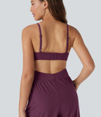 BreezefulTM Cut Out Quick Dry Yoga Jumpsuit with Pockets-Easy Peezy Edition