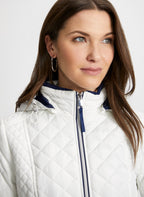 Diamond Quilted Coat