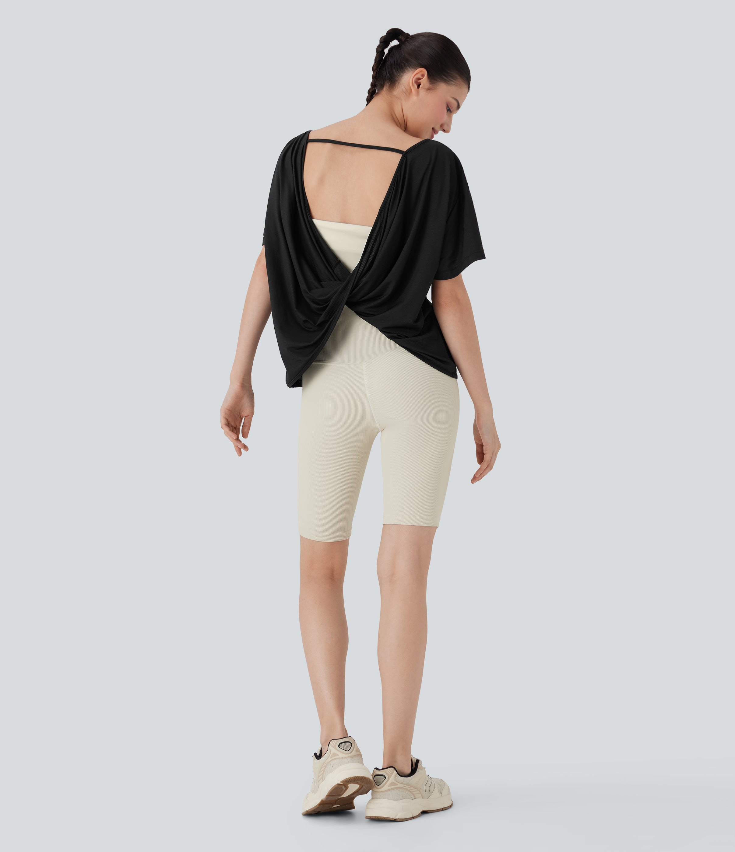 Short Sleeve Yoga Sports Top