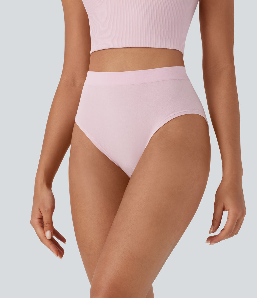 Seamless Flow High Waisted Lounge Underwear Panties