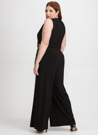Embellished Wide-Leg Jumpsuit