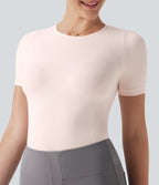 Seamless Flow Smoothing Adjustable Leg Straps Work Bodysuit-Easy Peezy
