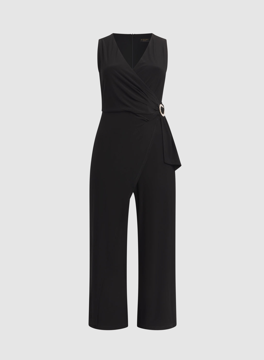 Embellished Wide-Leg Jumpsuit
