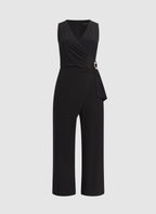 Embellished Wide-Leg Jumpsuit