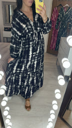 Eshy Tie Dye Maxi Dress