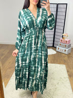 Eshy Tie Dye Maxi Dress