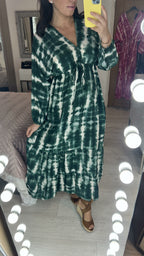 Eshy Tie Dye Maxi Dress