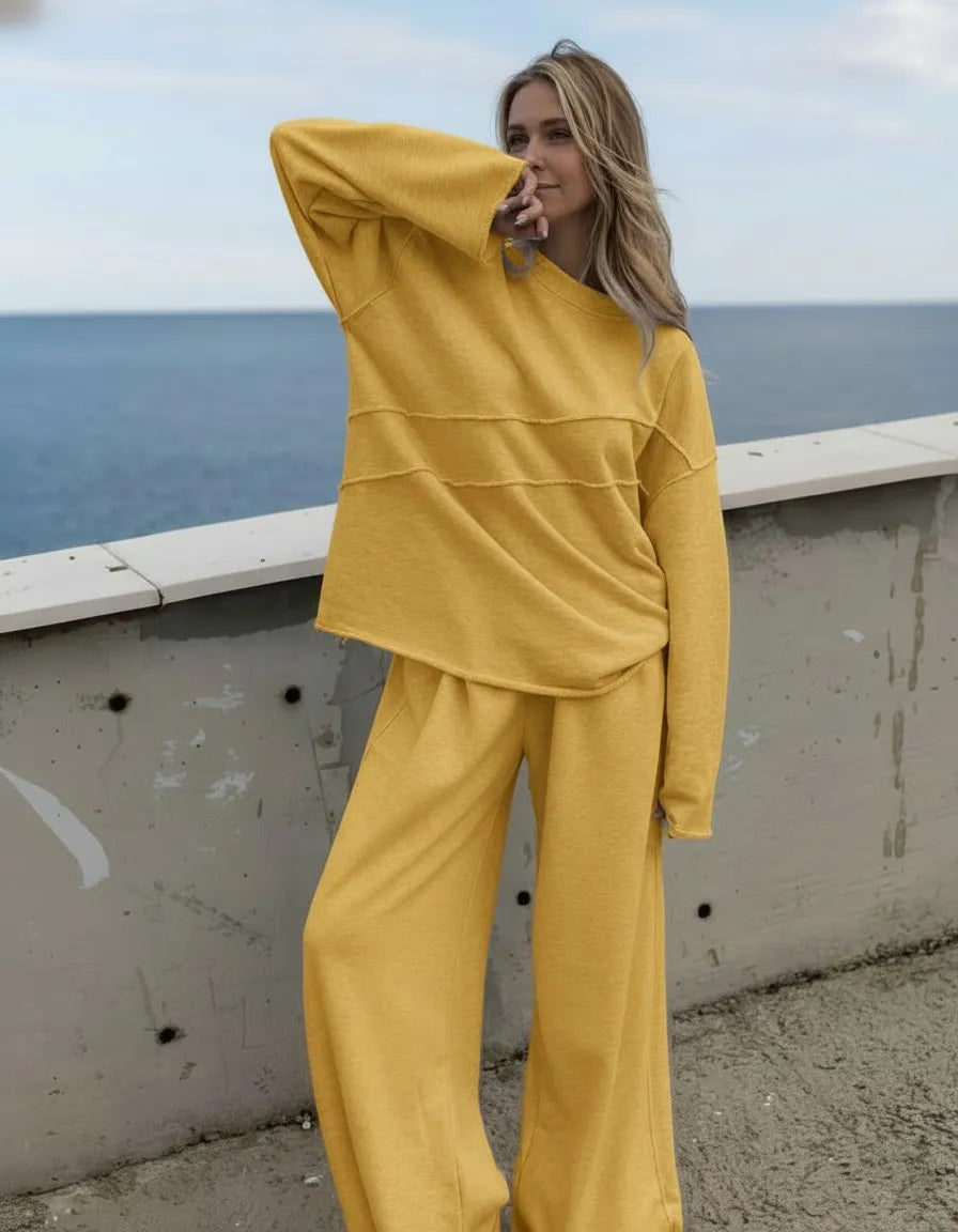 NEW💥 2025 Hot Sale Women's 2 Piece Sets Sweatshirt Casual Travel Outfits