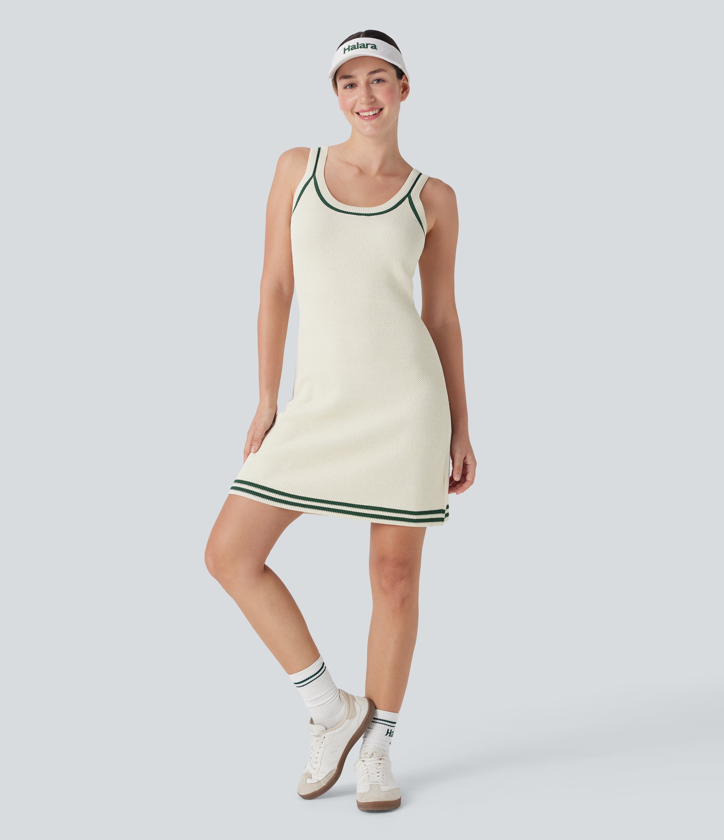 Color Block Mini Casual Sweater Knit Dress