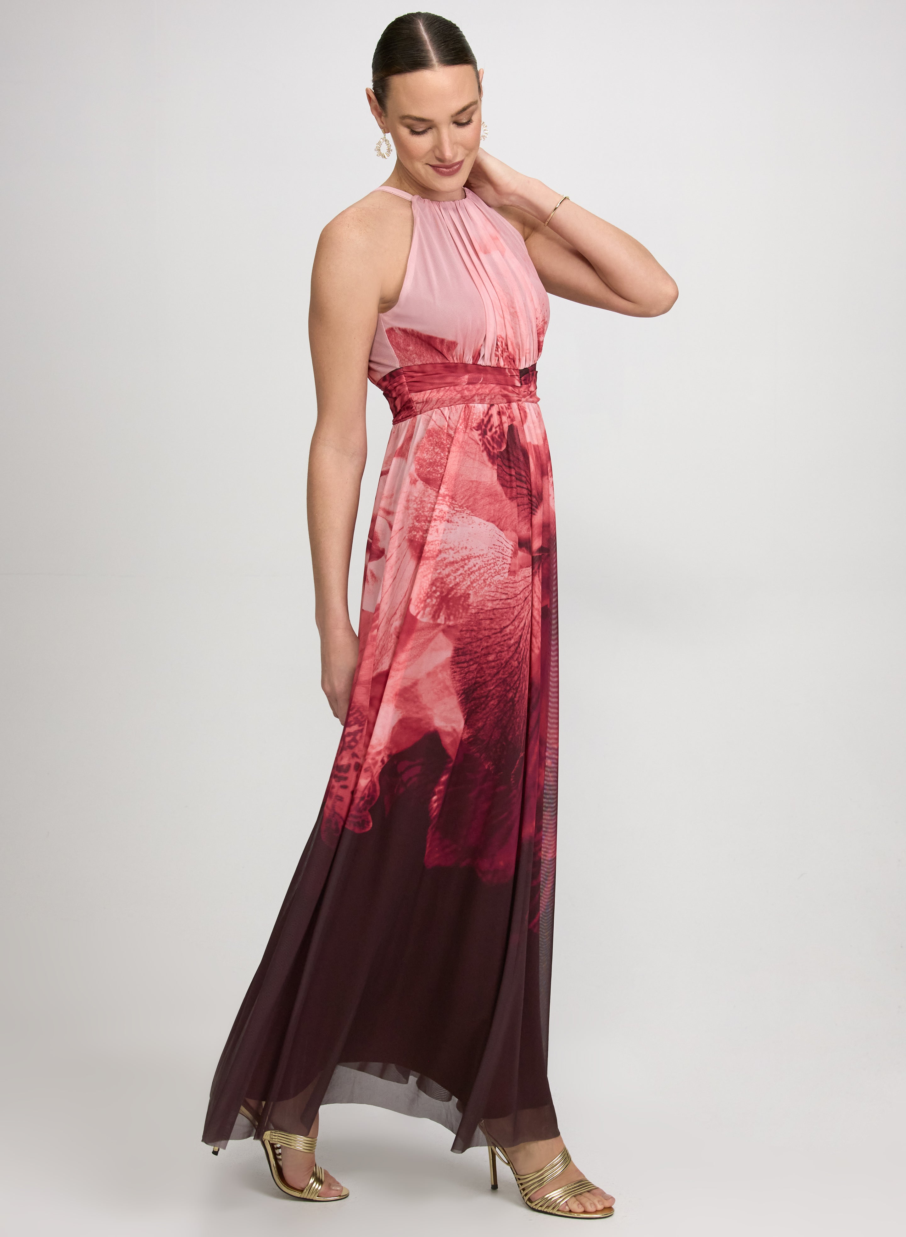 Floral Ombre Dress