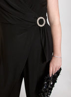 Embellished Wide-Leg Jumpsuit