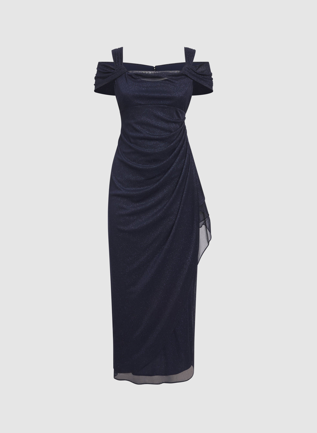 Twisted Cold-Shoulder Dress
