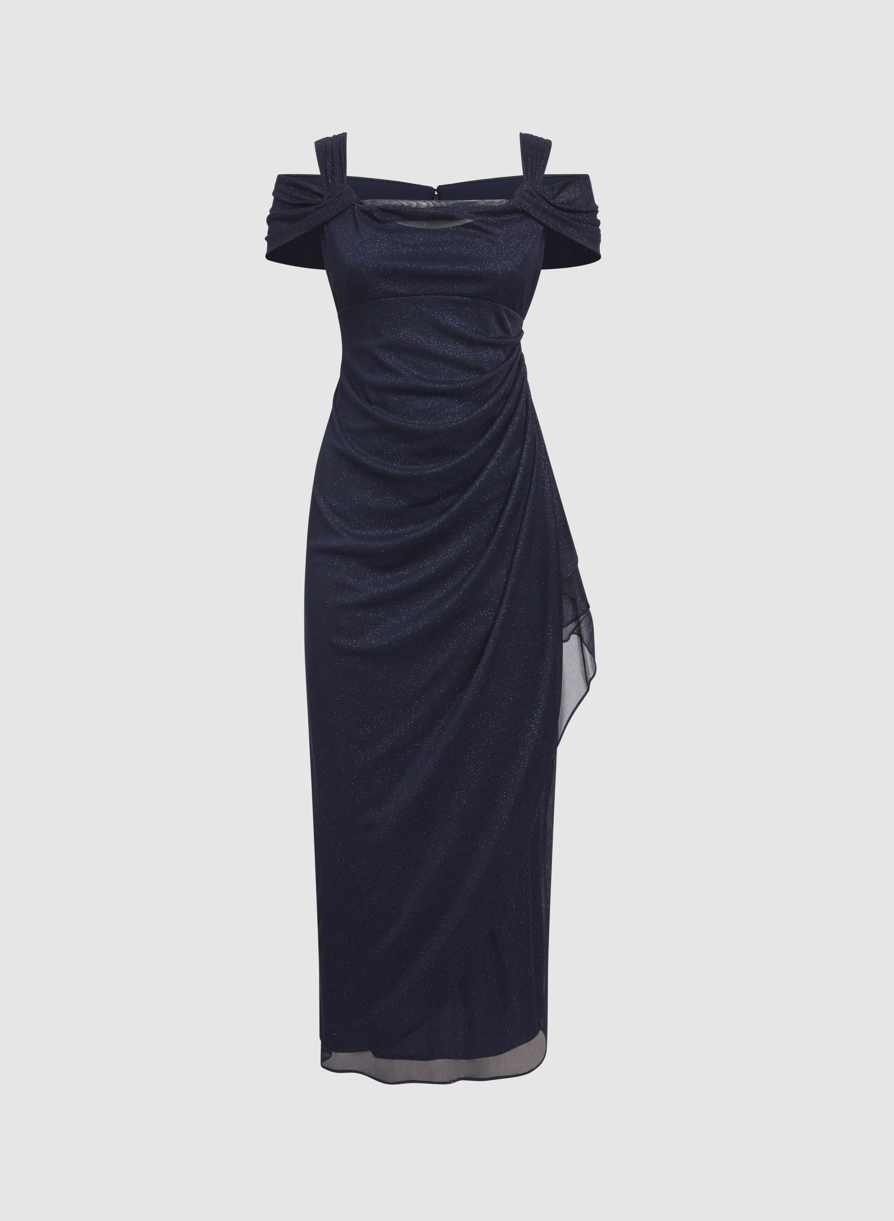 Twisted Cold-Shoulder Dress