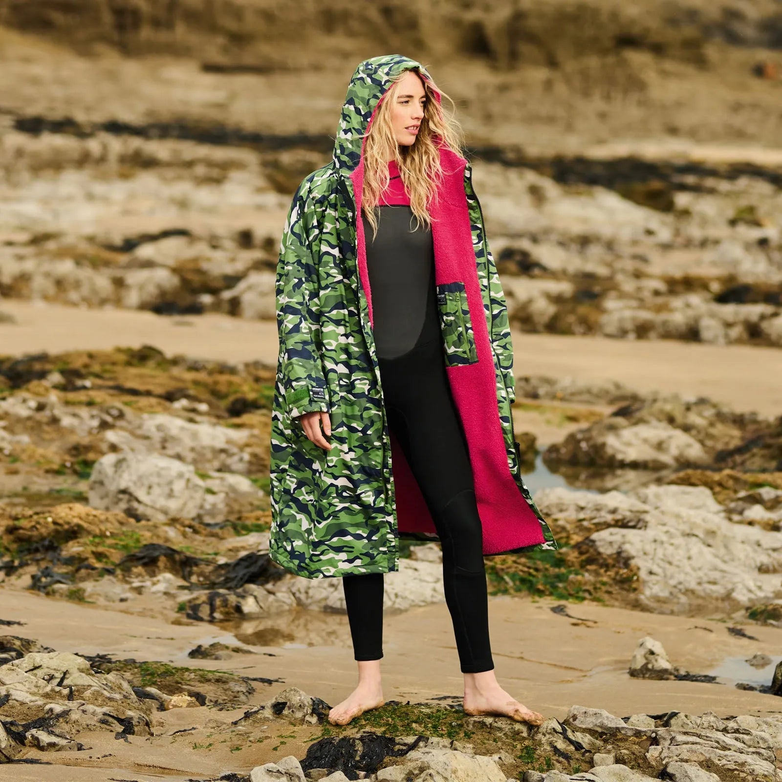 Rega 🔥2026 Winter Hot Sale🔥 2026 New Outdoor Active Adults Waterproof Changing Robe