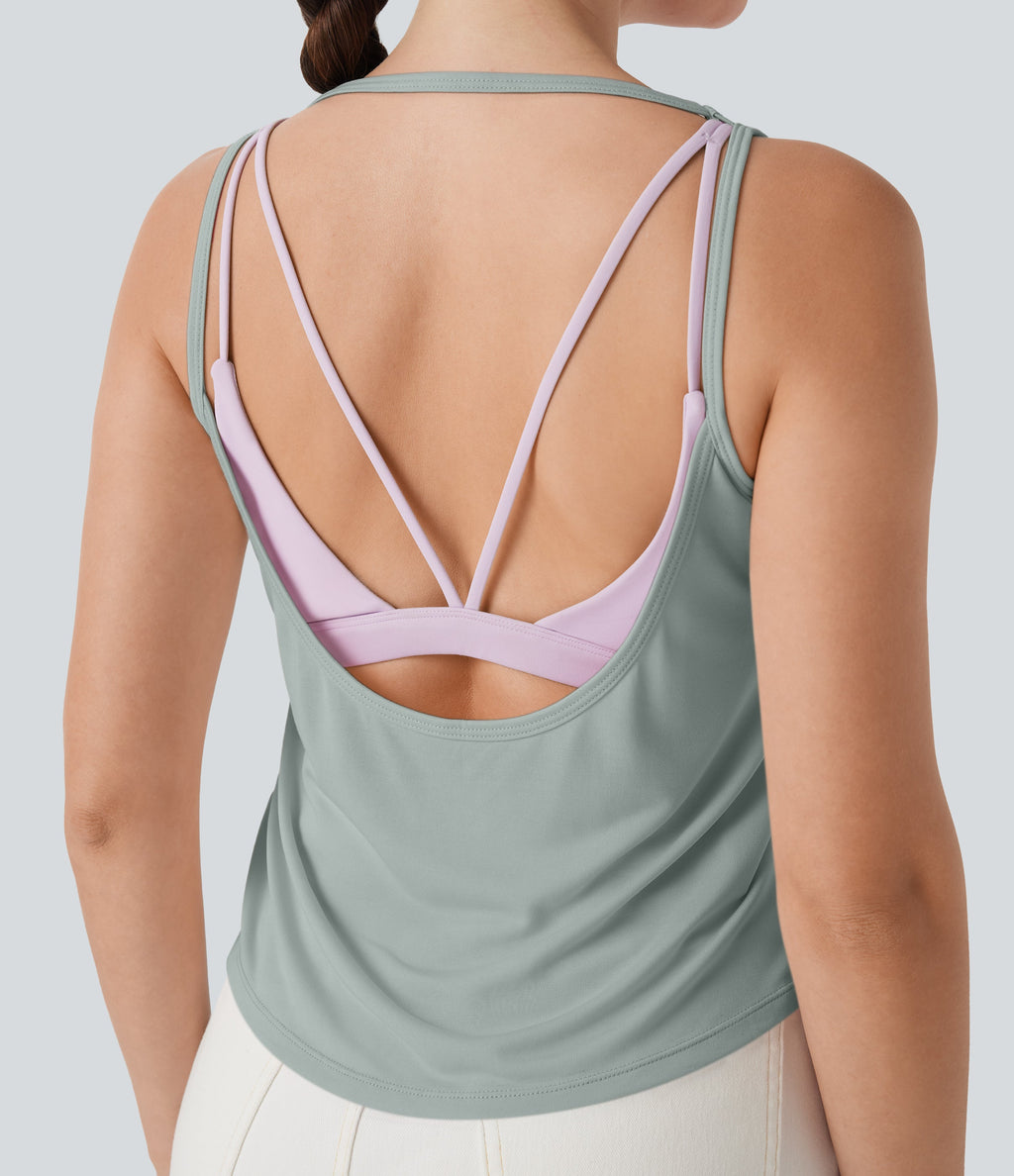 Sleeveless Casual Top