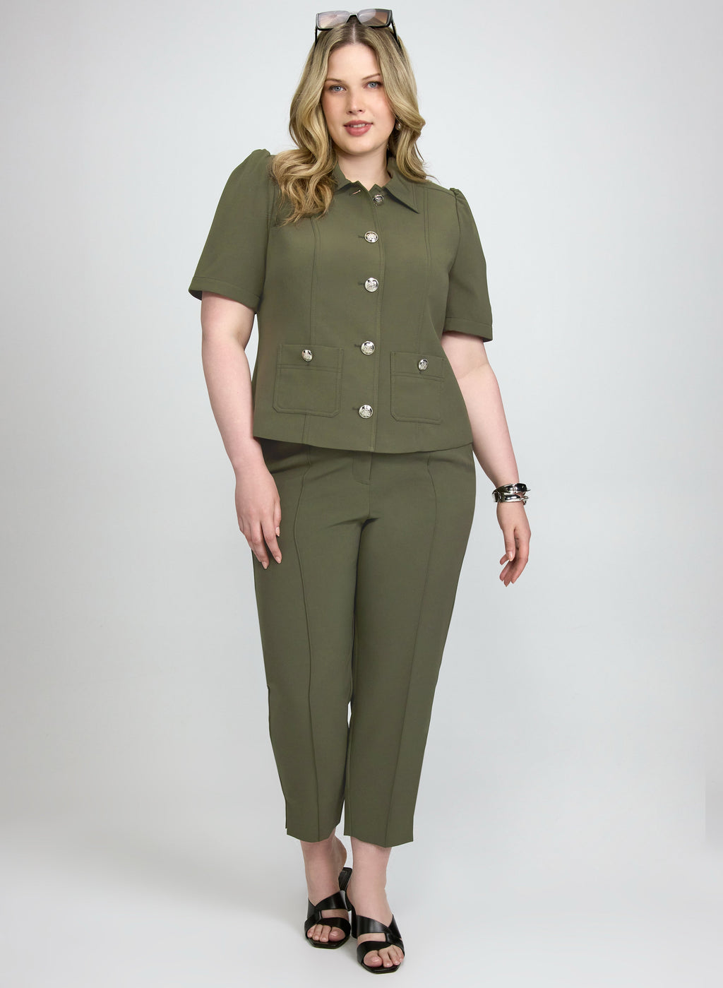 Twill Short Sleeve Jacket
