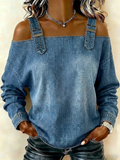 🔥 New Arrivals🔥 Women's sleeveless denim shirt