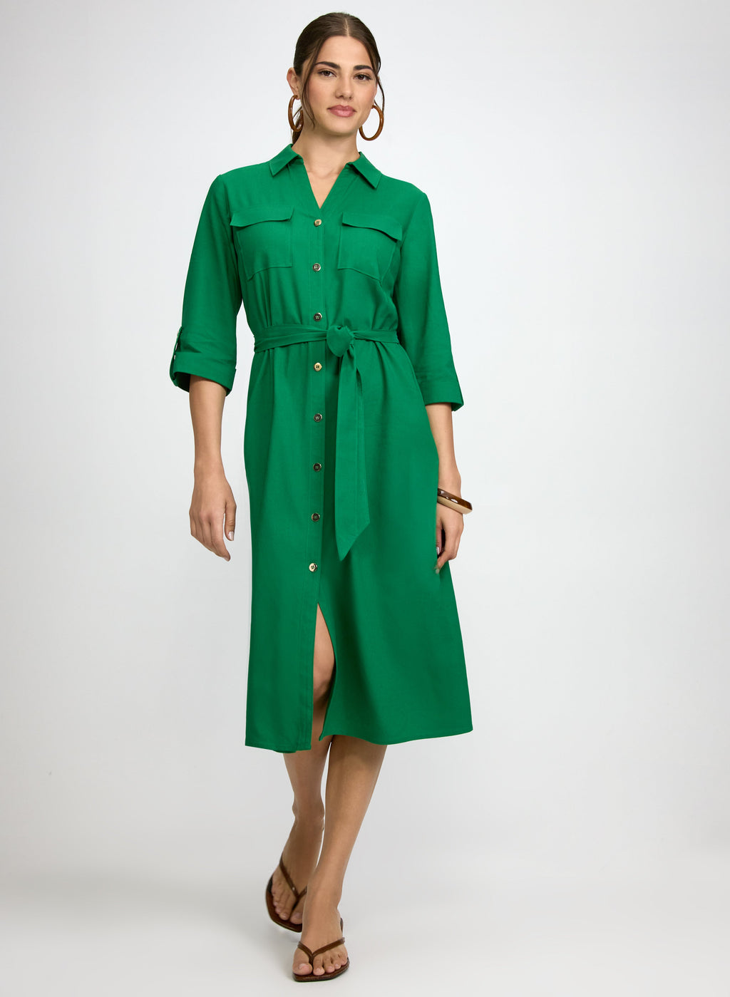 Button-Down Shirt Dress