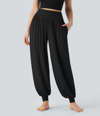 SoCinched High Waisted Tummy Control Yoga Joggers with Pockets
