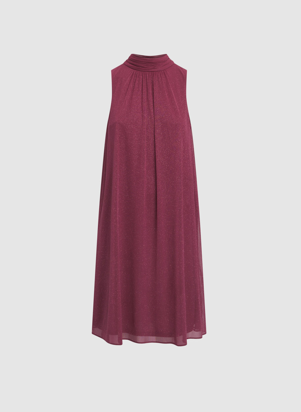 Glitter Halter Neck Dress
