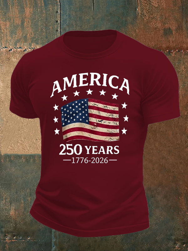 Men's America 250 Print T-Shirt
