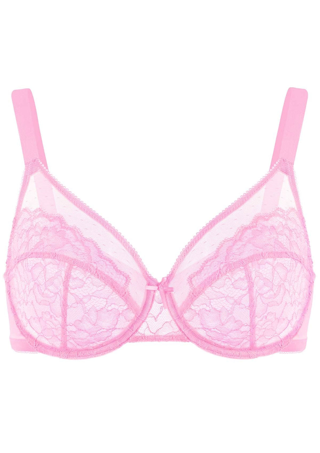Enchante Unlined Non-padded Lace Underwire Bra