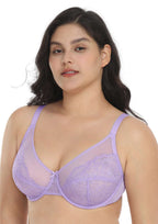 Enchante Unlined Non-padded Lace Underwire Bra