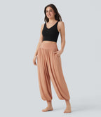 SoCinched High Waisted Tummy Control Yoga Joggers with Pockets