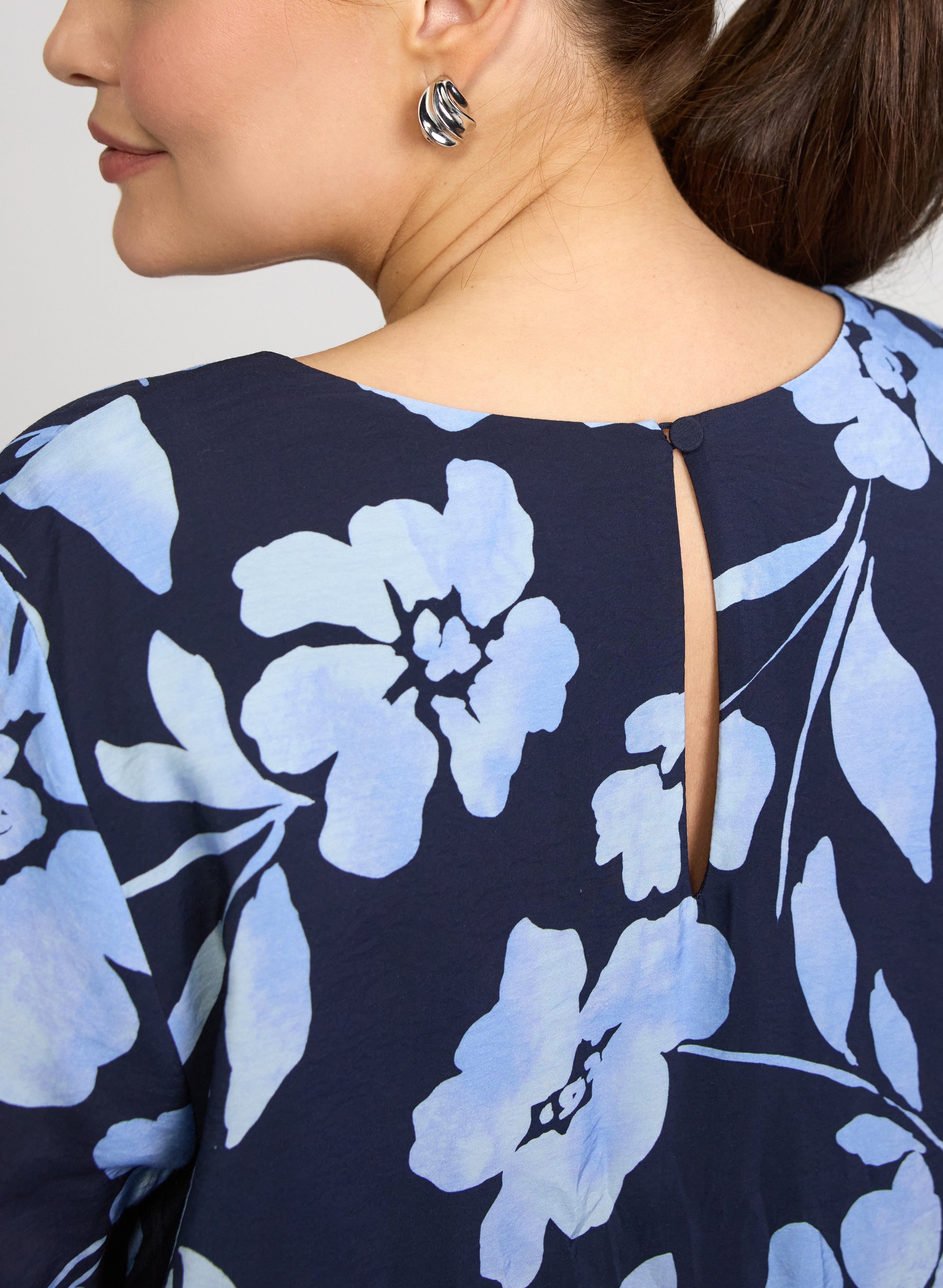 Floral A-Line Dress