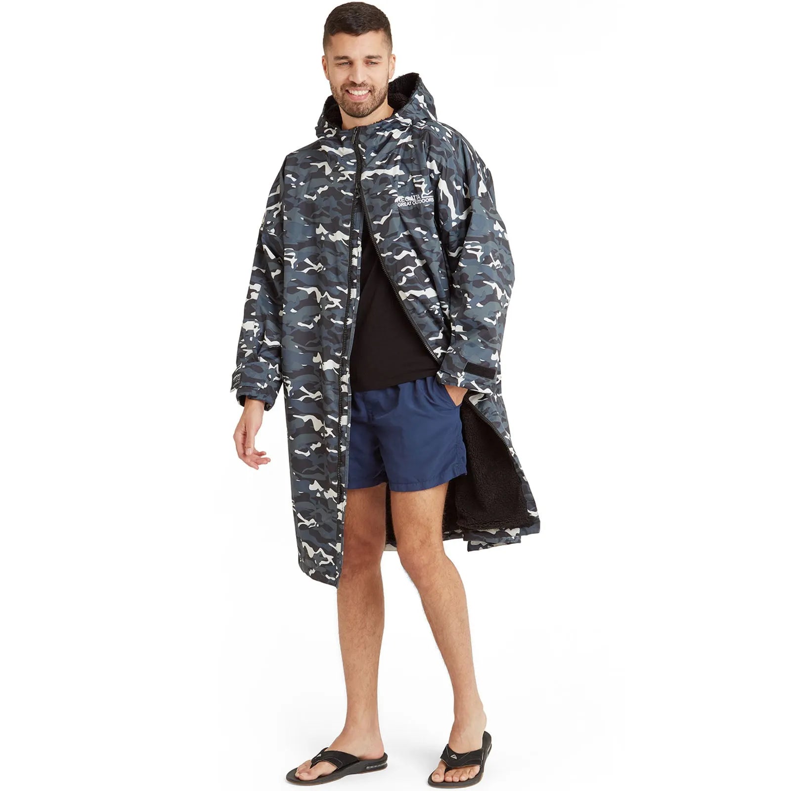 Rega 🔥2026 Winter Hot Sale🔥 2026 New Outdoor Active Adults Waterproof Changing Robe