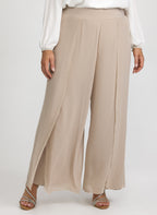 Chiffon Overlay Pants