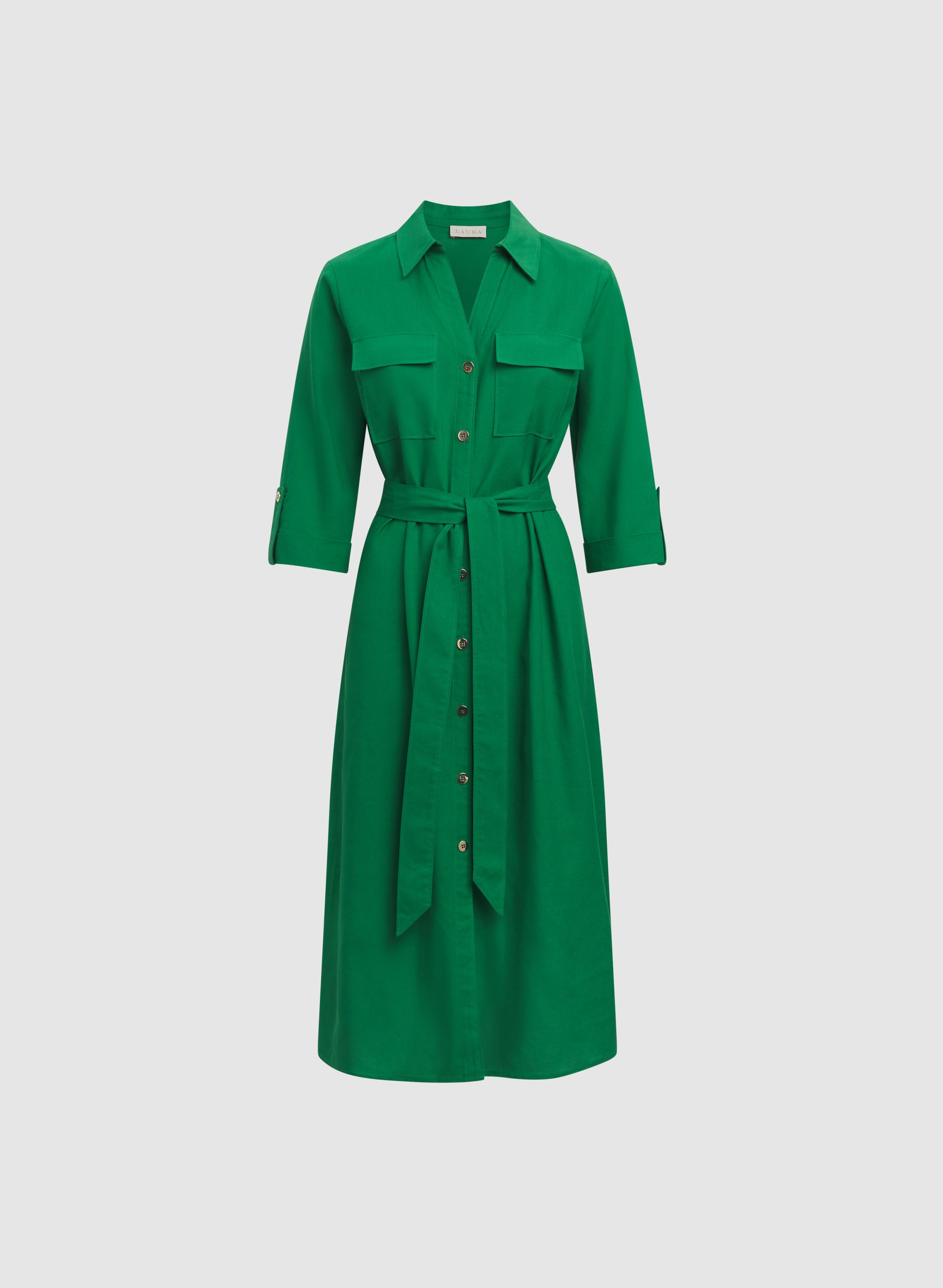 Button-Down Shirt Dress